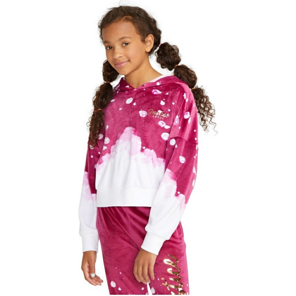 NWT Justice Collection X Velour Jogger sz 10